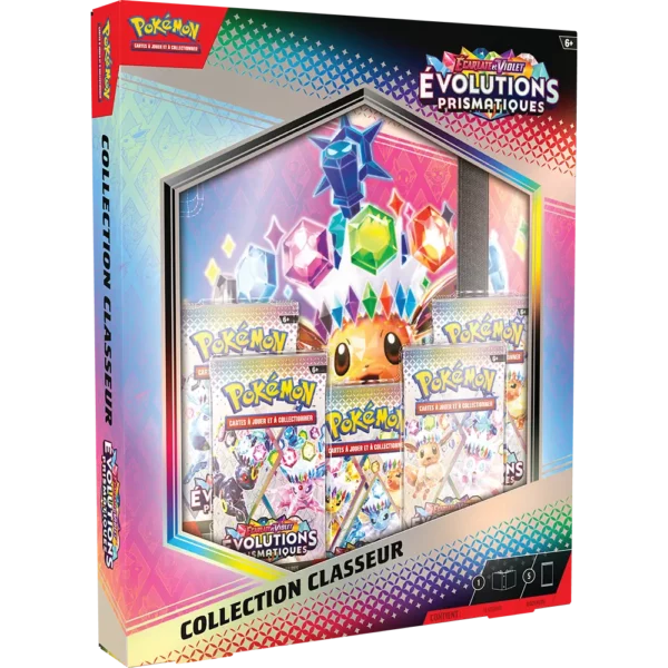 Coffret Collection Classeur - Écarlate et Violet - Évolutions Prismatiques EV08.5 - FR