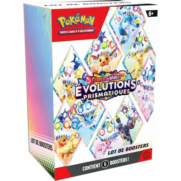 Bundle de 6 boosters - Écarlate et Violet - Évolutions Prismatiques EV08.5 - FR